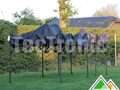 U zet de tent op in minder dan 1 minuut. Opentrekken, hoeken inklikken en klaar!