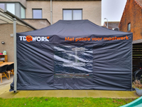 Werktent (altijd inclusief alle zijwanden) voor TD@Work.