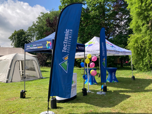 TecTronic Feesttenten op beurs Hof & Huis
