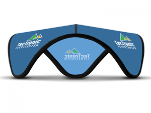 Wave tent, opblaasbaar en gepersonaliseerd