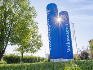 Bedrukte reclamezuilen, opblaasbaar en luchtdicht