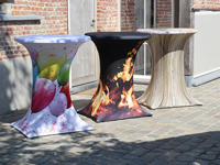 Elegant hoeslaken voor statafel