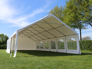 Professionele partytent te koop van 6x12 meter met 50mm buizenframe