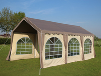 Beige feesttent 4x8 meter te koop