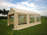 Party tent 3 bij 4 meter te koop in kleur beige