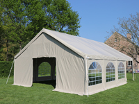 Feesttent 6 bij 8 kopen met professioneel pvc doek