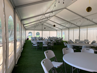 Professionele kadertent, de perfecte tent voor al uw evenementen. (foto: Van Heesvelde Arnold)