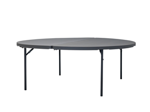 Ronde klaptafel, geschikt voor 12 personen