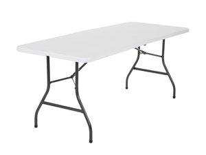 Inklapbare vouwtafel, plaats voor 6 personen