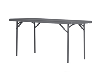 Grijze klaptafel voor indoor en outdoor gebruik