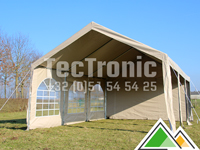 Feesttent 3 x 6 m kopen met professioneel pvc doek