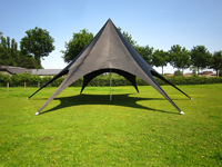 Starshade 12m in polyester kleur zwart