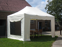 3x4,5 pvc tent