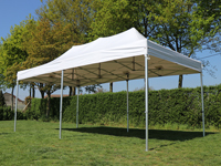 PVC vouwtent 3x6 zonder zijwanden