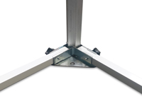 Grondframe voor plooitent 3x6